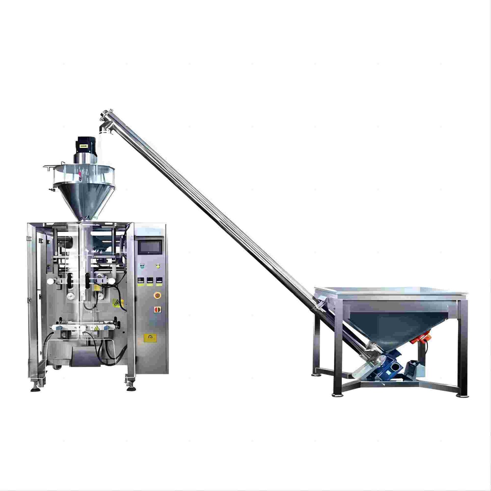 vertical form fill seal machine for powder